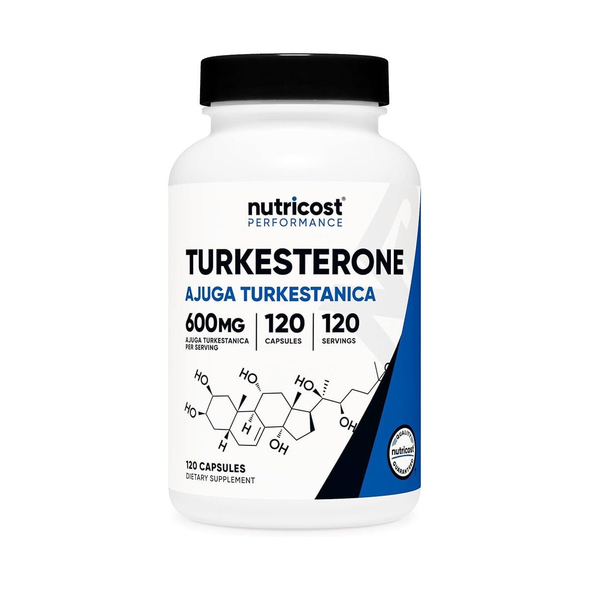 Nutricost Turkesterona Performance, 600 mg, 120 Cápsulas