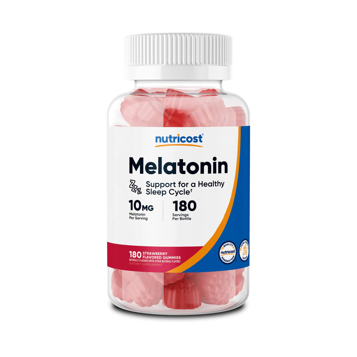 Nutricost Melatonina 10 mg, 180 Gomitas