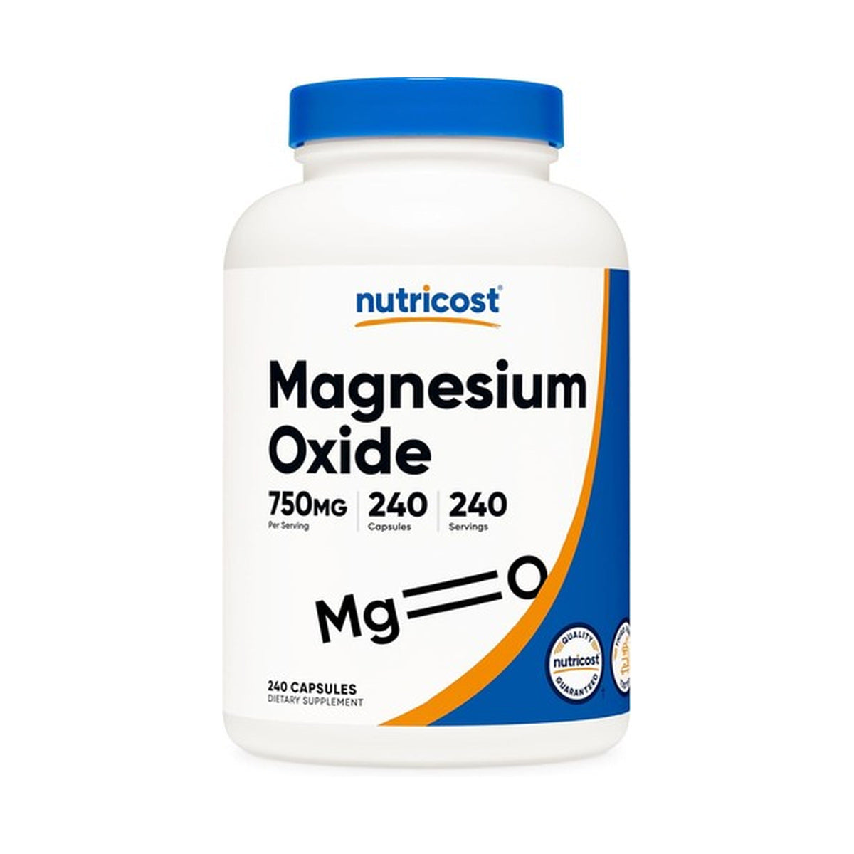 Nutricost Óxido de Magnesio 240 Cápsulas
